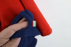 Vintage 90s Diadora Mens XL Spell Out Thermal Waffle Knit Soccer Jersey Football