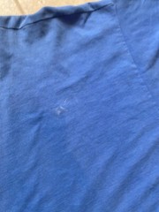 VTG Fruit Of The Loom 90s Single Stitch Mens 3XL Short Sleeve Double Cuff/Collar