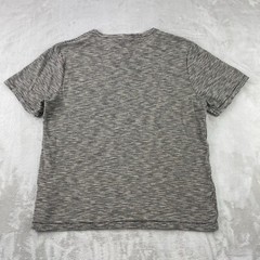 Carbon 2 Cobalt Pocket T Shirt Men Large Brown Striped V Neck Short Sleeve