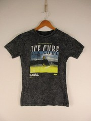 Ice Cube T-Shirt Mens S It Was A Good Day Graphic Acid Wash Black Vintage Look