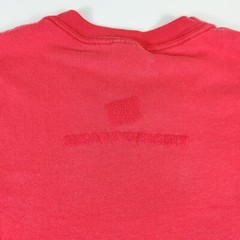 Vintage Hanes Heavyweight Puffy Logo Spell Out Logo T-Shirt Textured XL 90s 00s