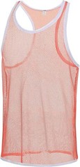 Zonbailon Mens Tank Sexy Mesh Vest Breathable See Through Sleeveless Sleepwear