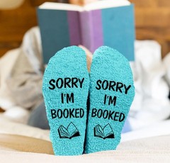 Book Lovers Gifts, Funny Reading Socks for Book Lovers, Cute Gifts for Reader…