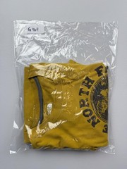 The North Face Shirt Mens Large Yellow 1966 Mountain Outdoor Graphic Tee Tagless