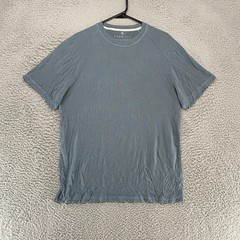Free Fly Shirt Mens Medium Blue Performance Bamboo Crewneck Lightweight Tee