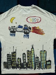 B2SS Back 2 School Special Duh Lorean Tshirt Mens Large Gino Double Sided