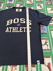 BOSS Hugo Boss x Russell Athletic Graphic Logo Navy Men’s S Crew Neck T-Shirt