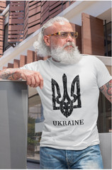 Ukraine T-shirt I Stand With Ukraine Distress Flag T shirt Ukrainian Flag Shirt