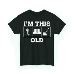I’m This Old Funny Mechanic Retro Car Humor Saying T-Shirt