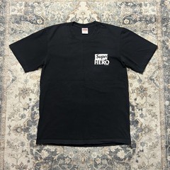 Supreme Antihero Skateboards Dog Tee Black T-Shirt Size Small SS22