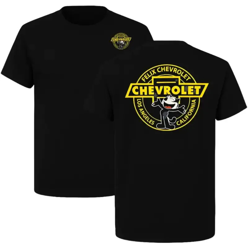 Felix Chevrolet T-Shirt, Vintage Felix The Cat Chevrolet Los Angeles California