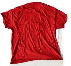 Outrank Men’s Red Streetwear Trust NUN Graphic Shirt Size XL