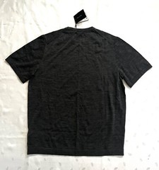 NWT $99 Massimo Dutti Wool lyocell blend Tee Shirt in Dark Gray Men’s Size M