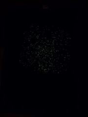 Vtg Y2K Discovery Channel Shirt Mens XL Double Sided Constellations Glows N Dark