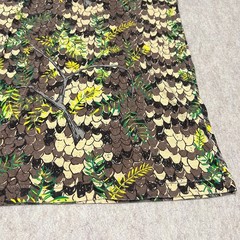 Vintage Diamondback Brown Green Camouflage Camo Snakeskin Pocket T-Shirt Large