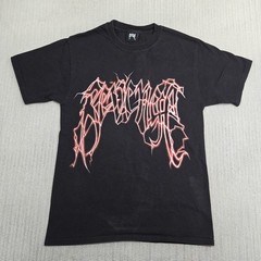 Revenge Shirt Mens Medium Black Lightning Globe Graphic Streetwear Hype Anarchy