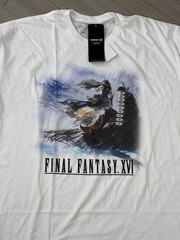 Geeknet Final Fantasy 16 T-Shirt Men’s 4XL White Graphic Short Sleeve Shirt NWT