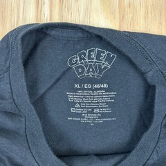 Green Day Dookie Band T-Shirt Size XL Black Music Punk 90’s
