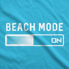 Mens Beach Mode Fitness Tank Funny Vacation Holiday Travel Summer Graphic