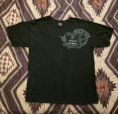 Vtg Y2K Pro Circuit Monster Energy Racing Motocross Supercross T Shirt Large