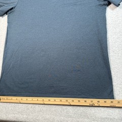 Quince Mens SS T Shirt Polyester Spandex Sz M Preppy Athleisure Eco Conscio