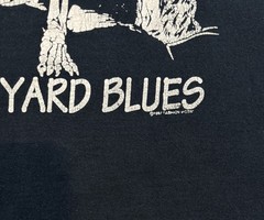 Vintage John Lee Hooker Graveyard Blues Shirt 90s Fashion Victim Size Small