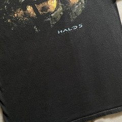 2010s Halo 5 Guardians T Shirt Mens Size Large Black Microsoft Video Game