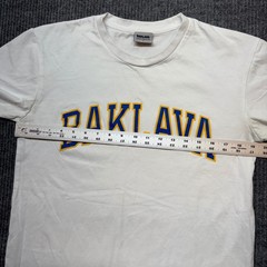 Action Bronson Baklava T-shirt Medium White Specializing in Life Streetwear Rap