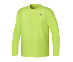 Mission 5494 Hi Vis Yellow XL Long Sleeve Cooling Shirt UPF50 Workwear