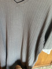 Claiborne Men’s Knit Shirt Lot – SS (2) Cream Olive; LS (4) Cream Olive Tan Blk