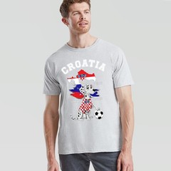 Croatia Country Pride Unisex Football T Shirt Croatian Soccer Fan Mens Women Tee