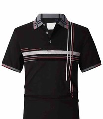 Men’s Luxurious Polo Shirt,Italian Style,Stretch M to 4XL.…A5.A