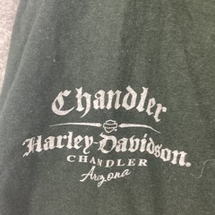 Harley Davidson Chandler Arizona Dealer Shirt 3XL Biker Green Short Sleeve