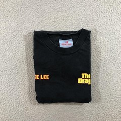 Bruce Lee Shirt Mens Medium Black The Dragon Graphic Tee Crewneck Shoe Palace