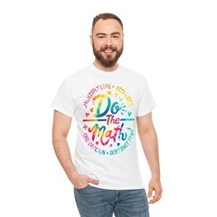 Do the Math Love Add Hope Teacher Positive Gift T Shirt