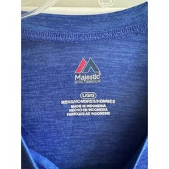 Majestic Men’s Los Angeles Dodgers Blue T-Shirt Size Large Short Sleeve