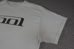 Tool 2009 Tour Shirt Mens Large White Los Angeles CA Wrench Opiate Double Sided