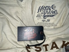 NWT Brad Paisley Moon Shine Spirit Mistakes To Be Made Rodeo T-shirt Tan Medium