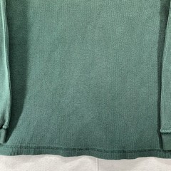 Vintage 90s Thermal Heavyweight Waffle Henley T-Shirt Men XL Hunter Green Y2k