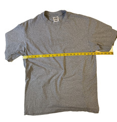 Y2K Shaka Wear TShirt Mens LG Gray Streetwear Los Angeles Super Heavyweight