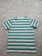 Felix The Cat T Shirt Mens Medium Green Striped Short Sleeve Cotton Graphic
