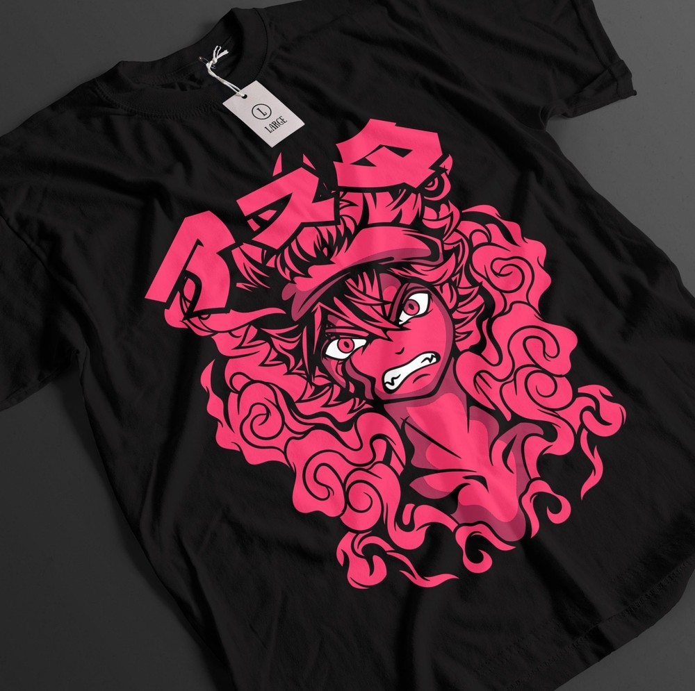 Black Clover Shirt Asta Tshirt Yuno T-Shirt Noelle Top Yami Luck Anime Demon Tee