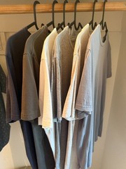 H&M Premium Selection Pima Cotton T-Shirt Color Mens M Classic Bulk 6-pack