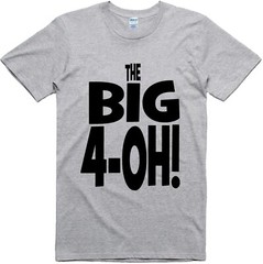 Funny T Shirt 40th Birthday Party Unisex Regular Fit 100% Cotton Tee