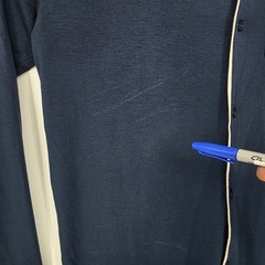 Tommy John Shirt Mens Small Blue Pullover Long Sleeve Soft Top Lounge