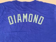 Men’s Diamond Supply Co Logo Men Graphic Blue T Shirt Size XL