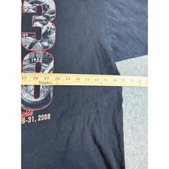 Harley Davidson Shirt Mens Black Graphic 105th Anniversary Motorcycle Tee 2XL
