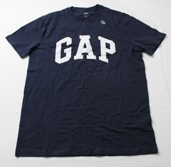 Gap Men’s Short Sleeve Everyday Soft Gap Logo Tee EJ3 Tapestry Navy Small NWT