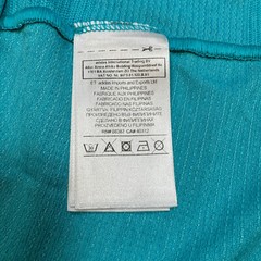 Adidas Running Supernova Men’s Size L Solid Turquoise Stretch Crew-Neck T-Shirt
