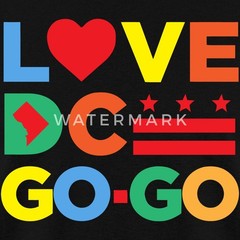 Love DC Gogo / D.C. Capital City Groove Men’s T-Shirt